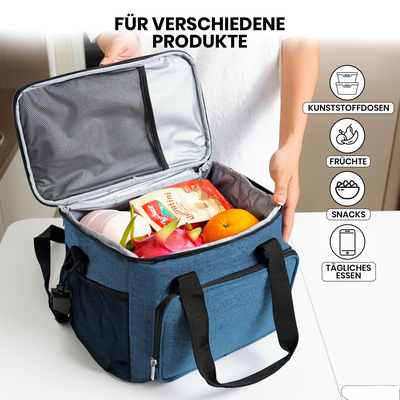 Kühltasche, Lunchbag, Thermotasche mit Folienfutter, isolierte Lunchbag