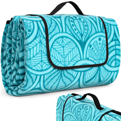 Couverture de pique-nique imperméable, couverture de plage extérieure extra-large