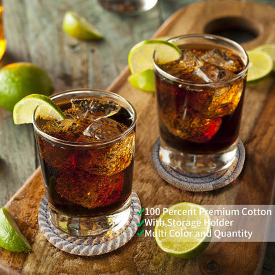 Dessous de verre avec supports