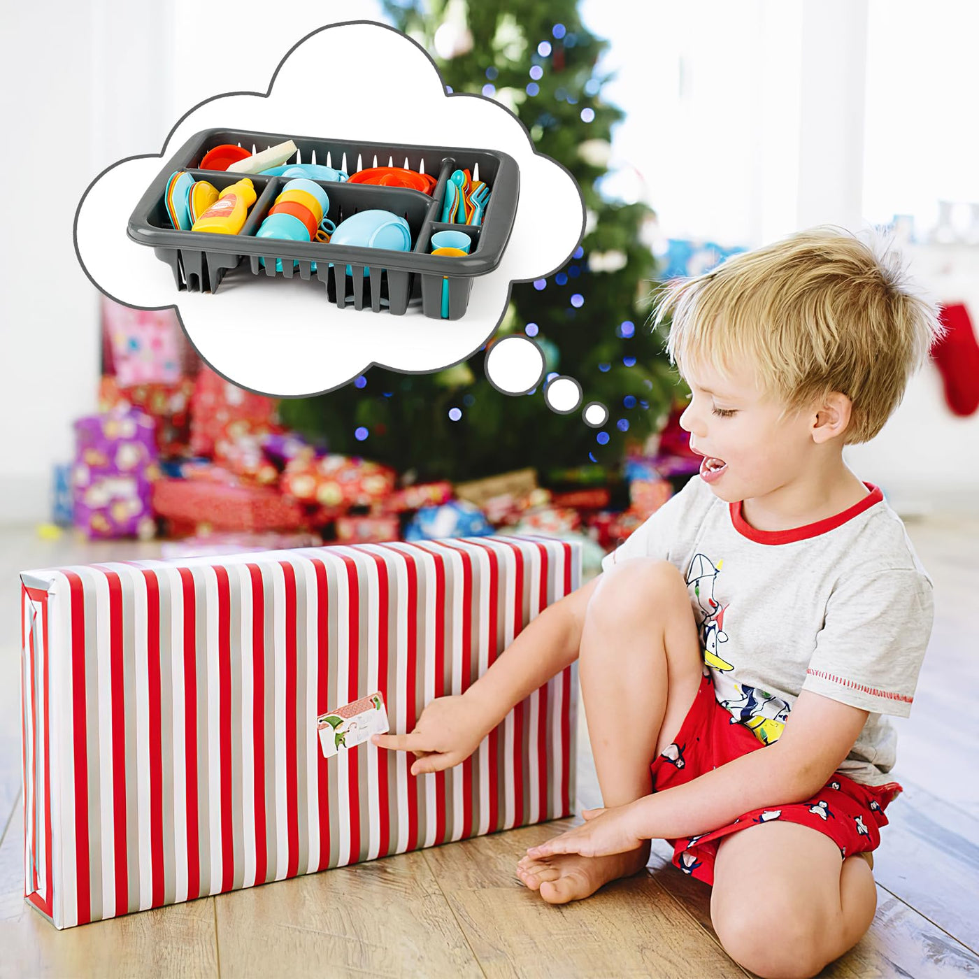 Set d'ustensiles de cuisine avec plus de 40 accessoires de cuisine pour enfants