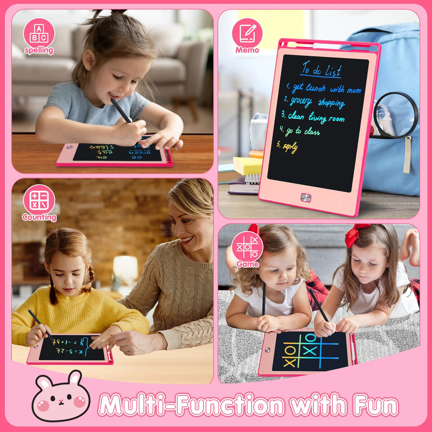 Magic drawing board ,LCD Writing tablet Children Educational learning