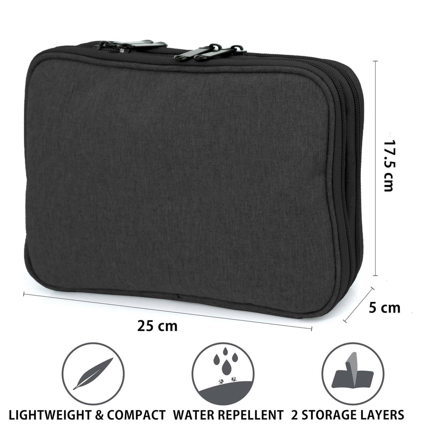 Universal cable organizer bag for electronic accessories - Travel cable bag storage