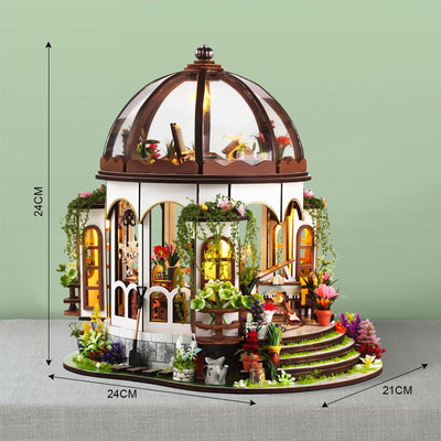 DIY Miniature House Building Kit for Adults to Build