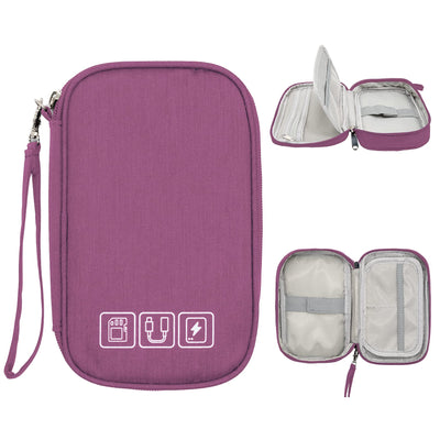 cable organizer bag flat small electronic bag organizer cable bag