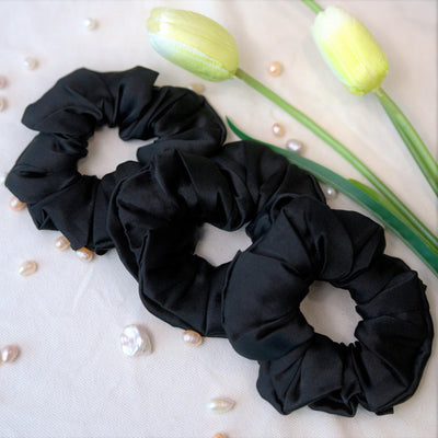 3 Pieces of Silk Hair Ties