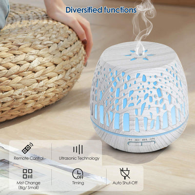 Aroma Diffuser , Ultrasonic Room Diffuser Wood