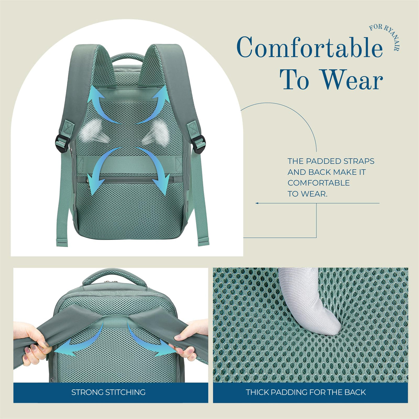 Bagages à main Sac à dos Sac à dos de voyage Bagages de cabine