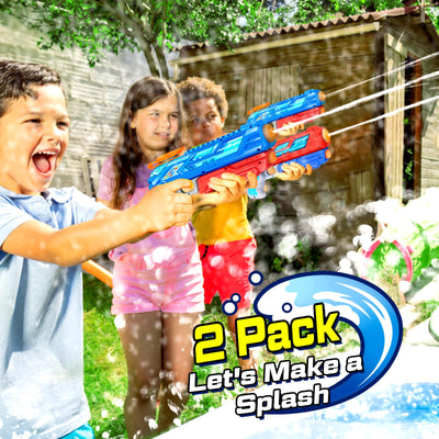 pack de 2 pistolets à eau pour enfants