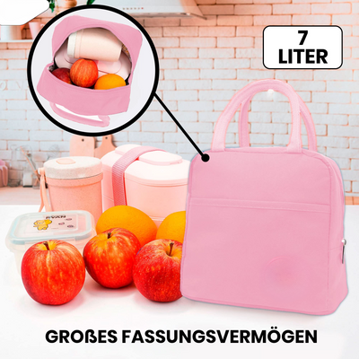 Kühltasche, Lunchbag, Thermotasche mit Folienfutter, isolierte Lunchbag