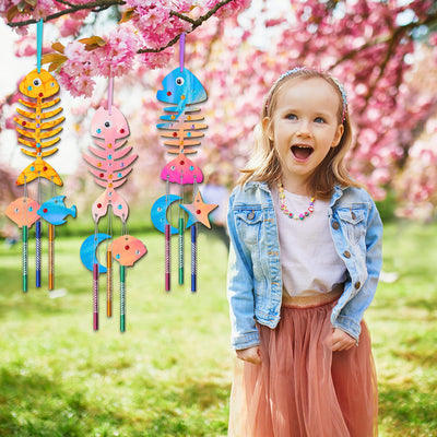 Wind chime craft set for children