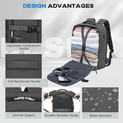 Hand luggage, Travel Backpack Underseat