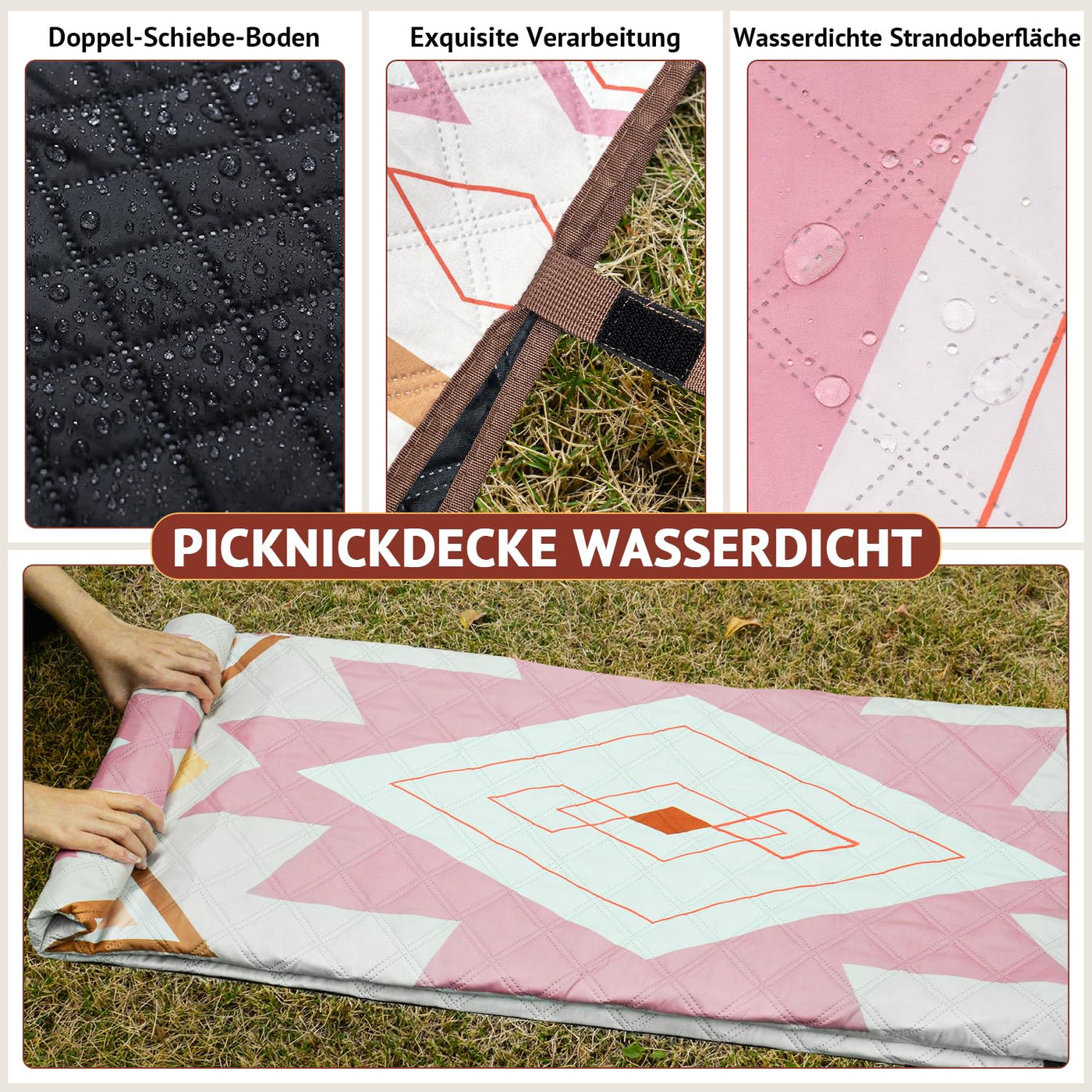 Picknickdecke Reise Campingdecke Reisedecke