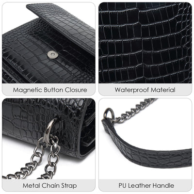 Small Shoulder Bag - Chain Shoulder Strap Crossbody Bag