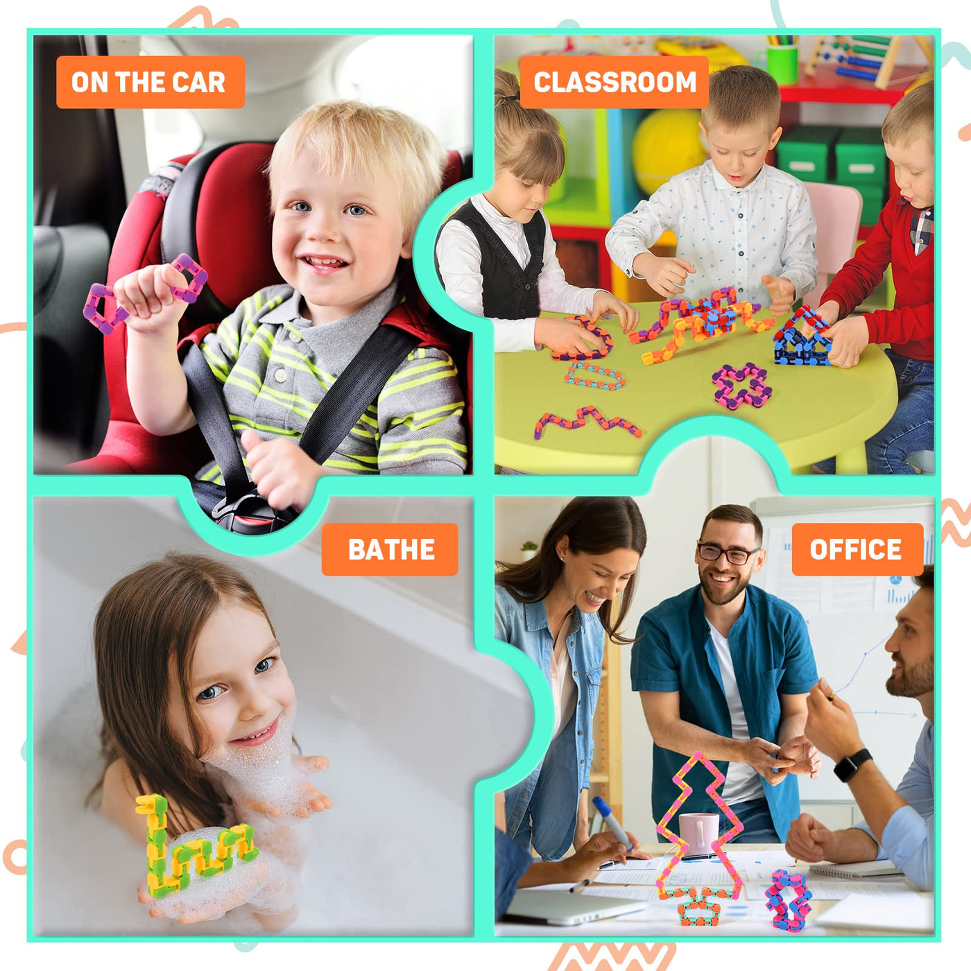 Wacky Tracks 12er 24 Links