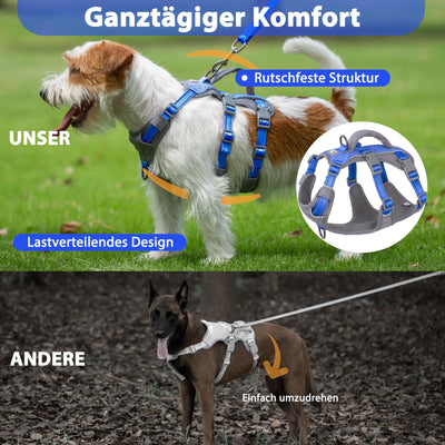 Reflective Dog Harness with Handle