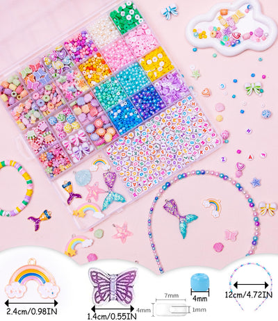 Ensemble de perles pour Bracelets À fabriquer soi-même pour les enfants