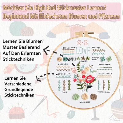 Kit de broderie pour débutants