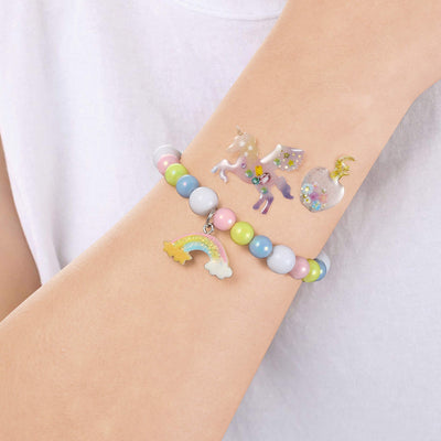 Musical jewelry box, rotating unicorn toy for children music box
