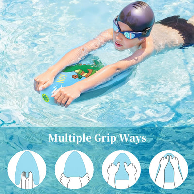 Planche de natation pour enfants adultes, avec poignées