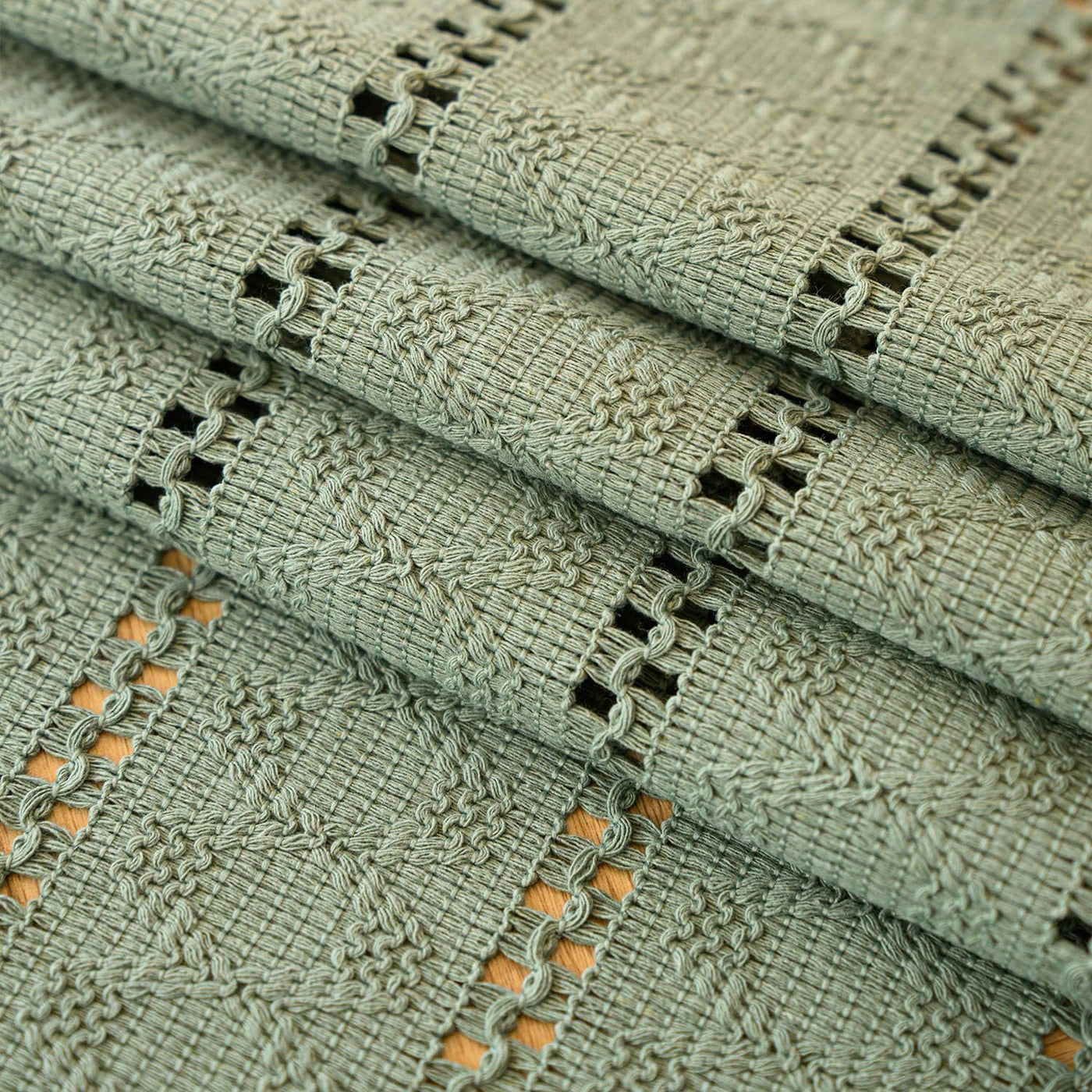 Chemin de Table Boho Macramé