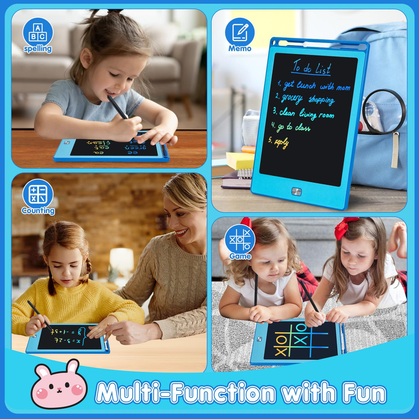 Magic drawing board ,LCD Writing tablet Children Educational learning