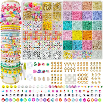 Glasperlen Set, Pastell Perlen Set, Diy Schmuckset