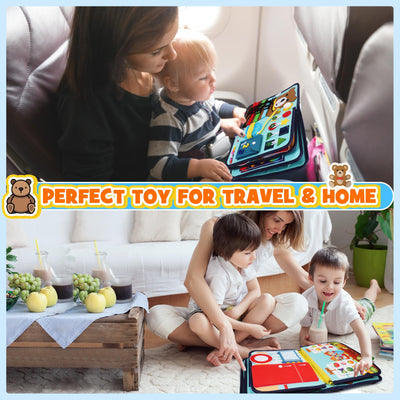 Busy Board toy Activity Board motor skills toy Airplane toy