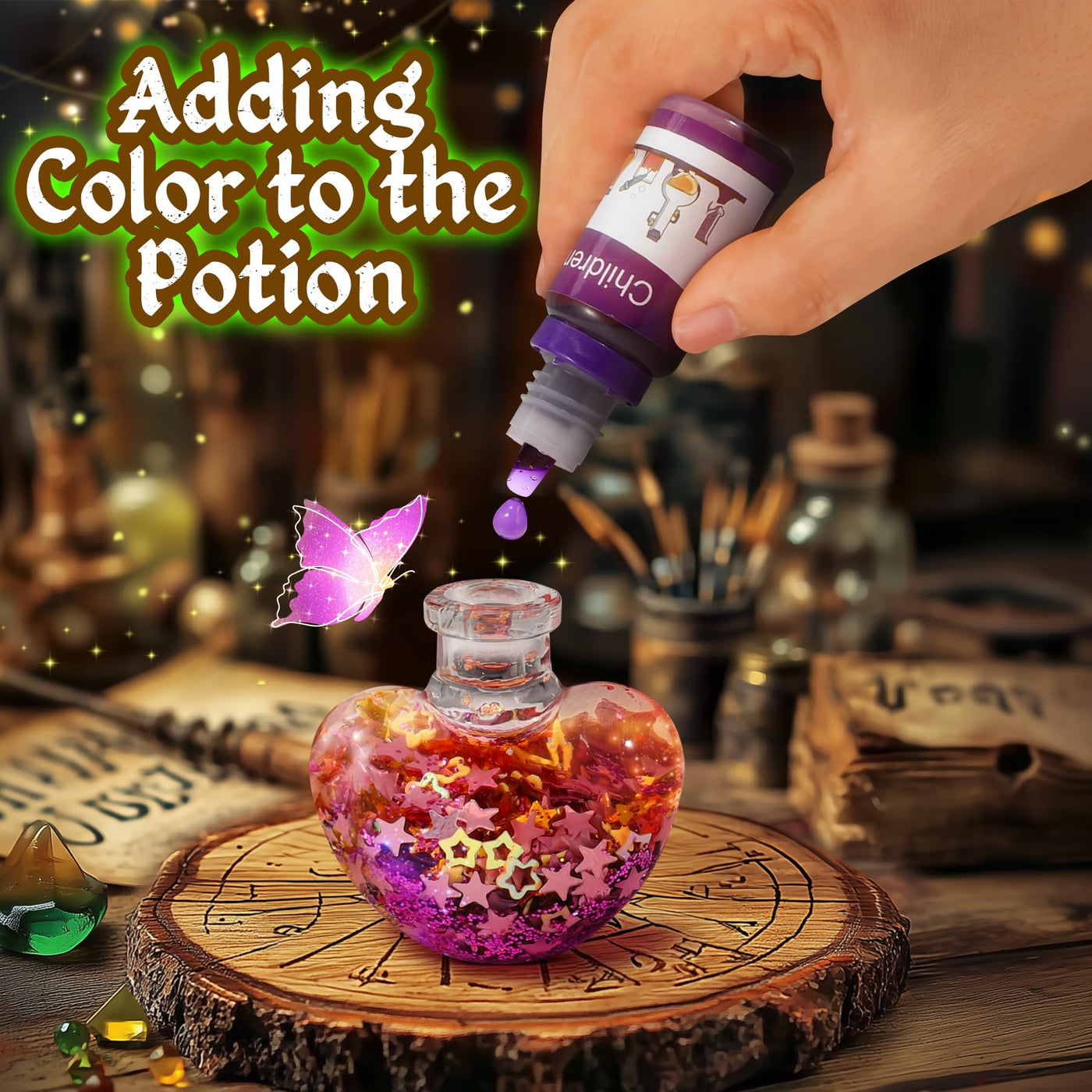 Cadeau créatif kit de potion magique pour enfants, expériences