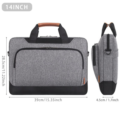 Housse de protection pour ordinateur portable Mallette d'affaires Sac à bandoulière pour ordinateur portable