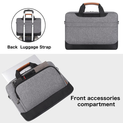 Housse de protection pour ordinateur portable Mallette d'affaires Sac à bandoulière pour ordinateur portable