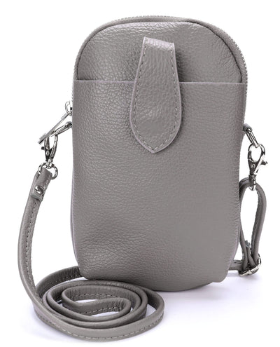 Small leather shoulder bag, handbag cell phone genuine leather, crossbody shoulder bag