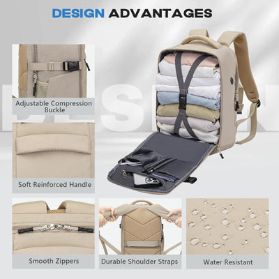 Hand luggage, Travel Backpack Underseat