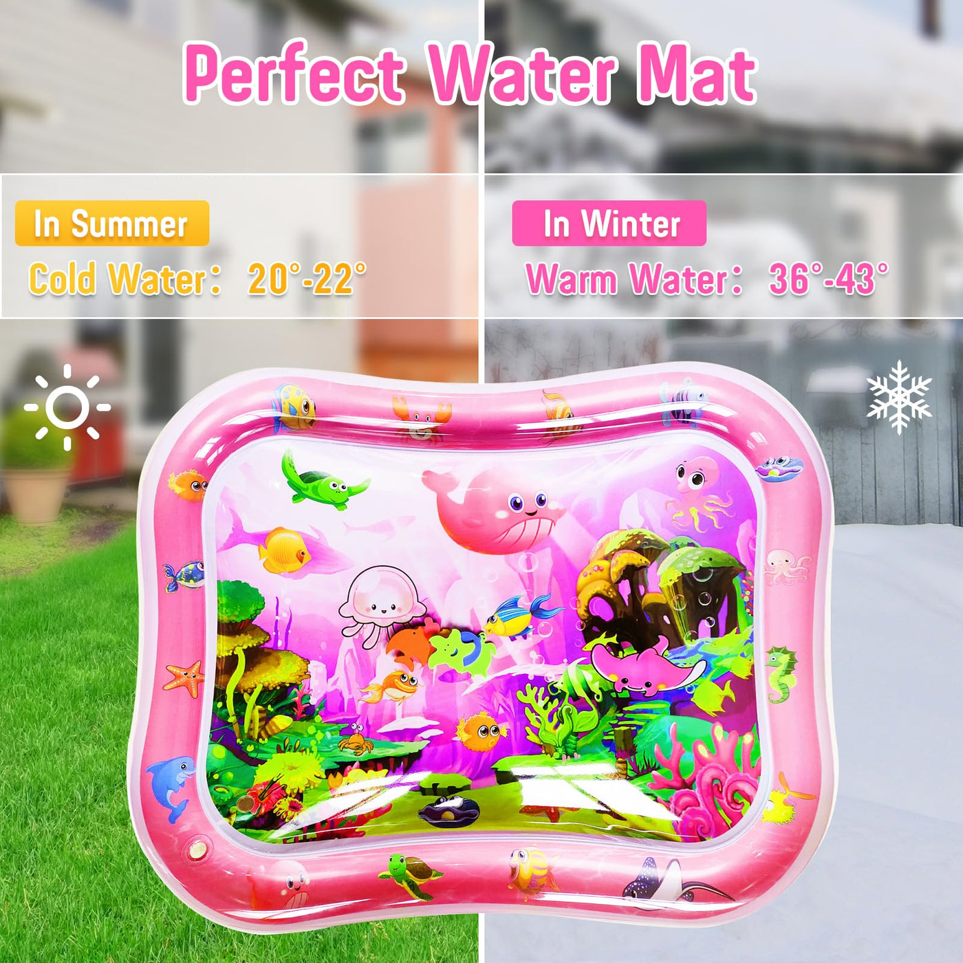 Wassermatte Baby-Wasserspielmatte