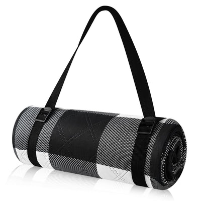 Picknickdecke wasserdicht, Boho Stranddecke sandfreie Strandmatte mit Tragegurt