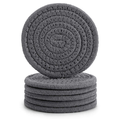 Glass coaster drinks cup coaster set