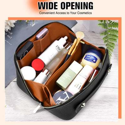 Cosmetic Bag Portable Travel Make-up Bag with Large Capacity Waterproof Organizer