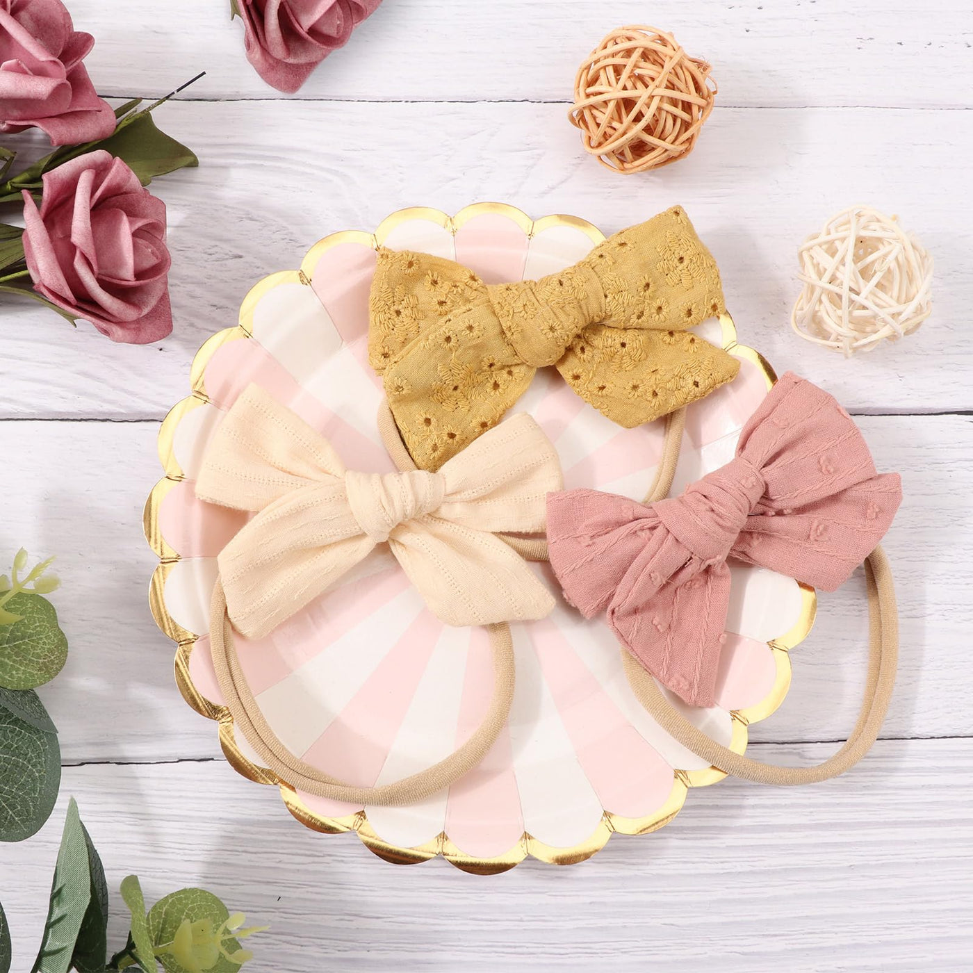 Baby-Stirnbänder Baby-Stirnband aus Nylon