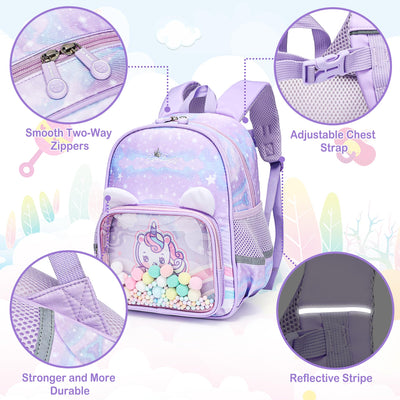 Kindergarten Rucksack Vorschule Kleinkind Schulrucksack mit Brustgurt