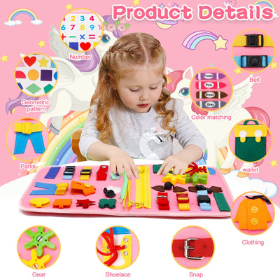 Tableau d'activités pour les tout-petits 4 couches, tableau d'activités pour les tout-petits apprentissage des compétences de base