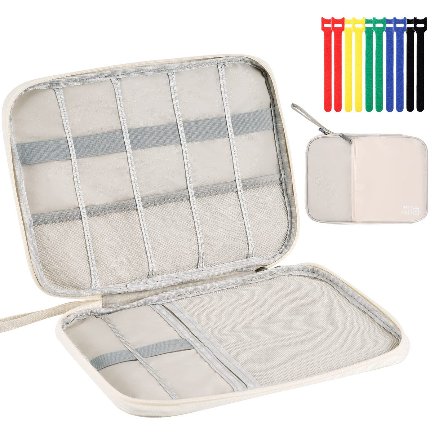 Organisateur de câbles Étui pour câbles de voyage Accessoires électroniques Sac d'organisation Sac universel