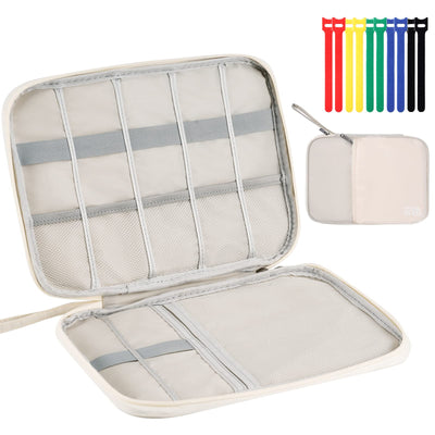 Organisateur de câbles Étui pour câbles de voyage Accessoires électroniques Sac d'organisation Sac universel