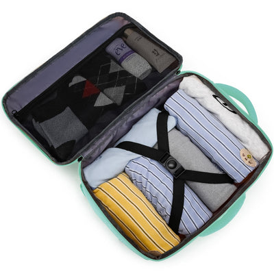 Hand luggage backpack with separate one-inch computer compartment