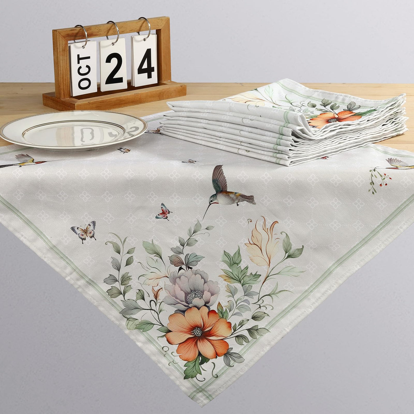 Serviettes lot de 6, serviettes en tissu