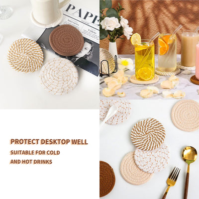 Dessous de verre avec supports