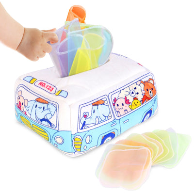 Boîte en tissu jouets d'éveil - Activités éducatives Jouets d'éveil Jouets sensoriels pour bébés