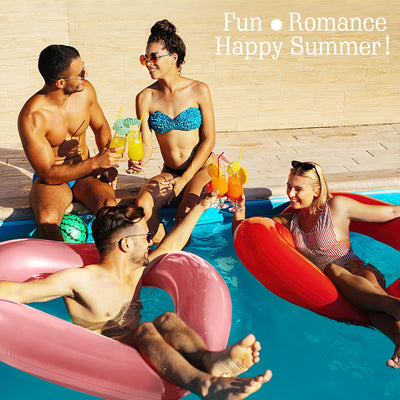 Anneau de Natation Gonflable Eau de Piscine