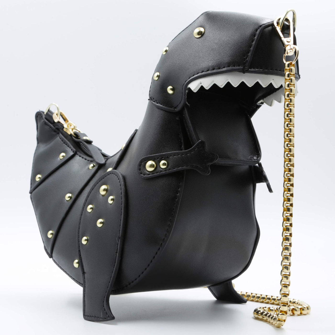 Dinosaur Shoulder Bag, PU Stegosaurus Shoulder Bag