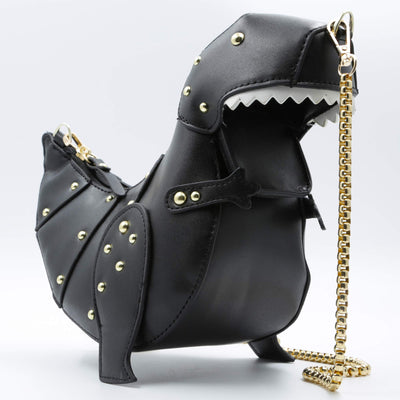 Dinosaur Shoulder Bag, PU Stegosaurus Shoulder Bag
