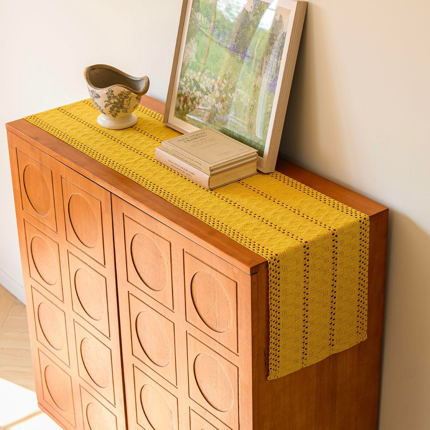 Chemin de Table Boho Macramé