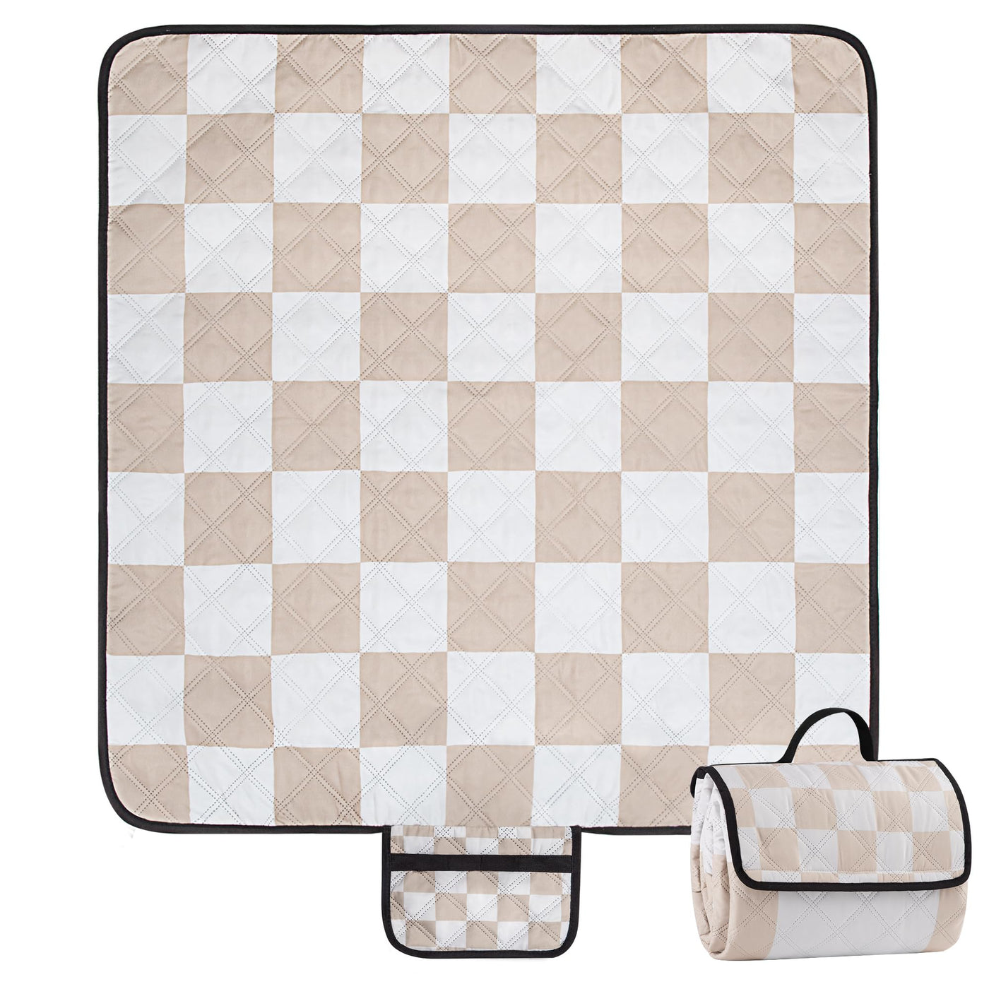 Couverture de pique-nique imperméable pour l'extérieur, tapis de plage